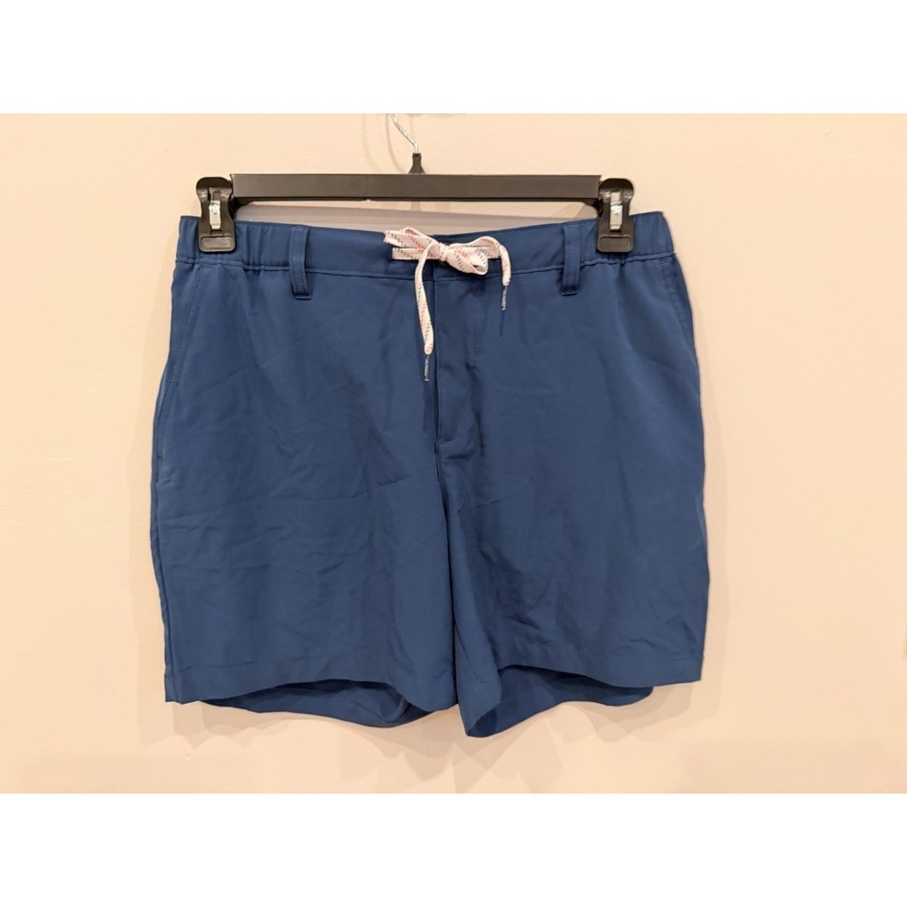 Chubbies Mens Large 6" Lined Swim Trunks Blue Stretch‎ Beach Shorts